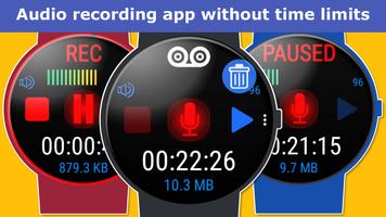 Voice Recorder for Wear OS Affiche