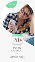 Poster Easy Period Calendar ovulation