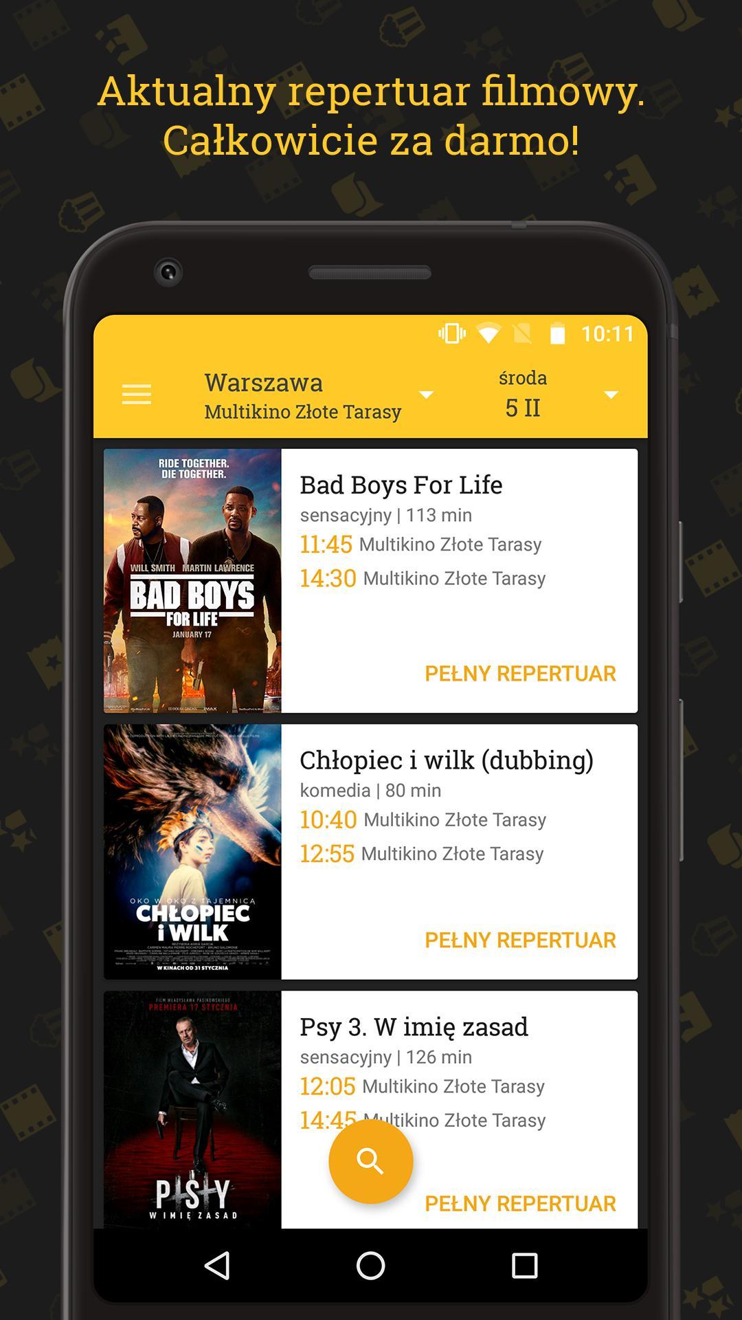 Repertuar kin 2020 - filmy, zwiastuny, ranking for Android - APK Download