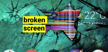 BROKEN SCREEN CRACK PRANK APP FEFE 😊