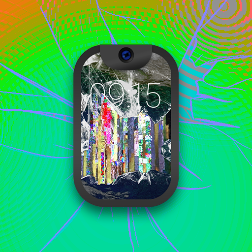 BROKEN SCREEN CRACK PRANK APP FEFE 😊