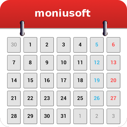 Calendario Moniusoft