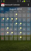 Moniusoft Calendar اسکرین شاٹ 3