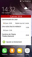 Calendrier Moniusoft capture d'écran 2