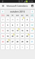 Calendário Moniusoft Cartaz