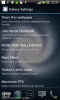 Galaxy Live Wallpaper ảnh chụp màn hình 2