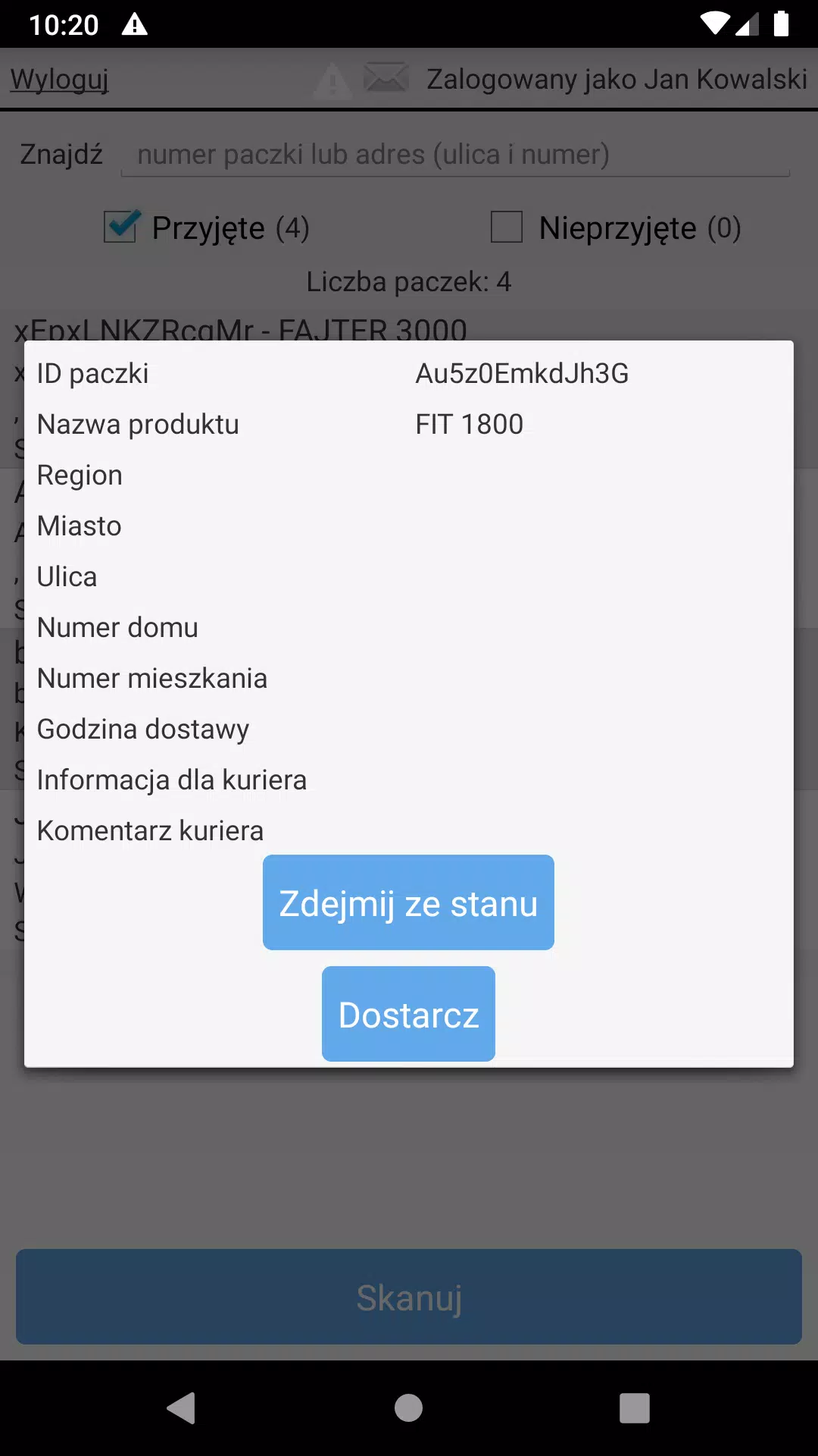 MaczDostawca for Android - APK Download