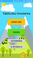 Tabliczka mnożenia plakat