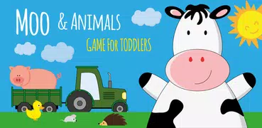 Animals, kids game from 1 year