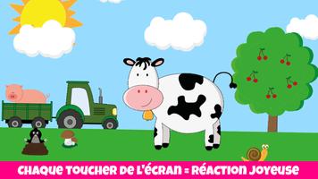 Animaux - jeu d'enfants Affiche