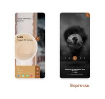 Coffee for KLWP پوسٹر