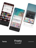 Frosty for KLWP imagem de tela 2