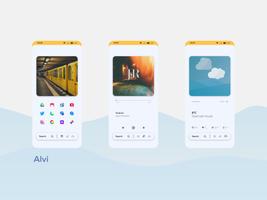 Wavy for KLWP পোস্টার