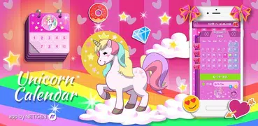 Calendario de unicornio