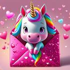 Unicorn Invitations Cards icon