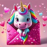 Unicorn Invitations Cards icon