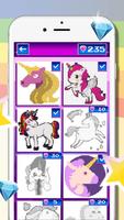 Unicorn Pixel - Color by Number screenshot 2