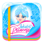 Bloc-notes princesse d'hiver icône