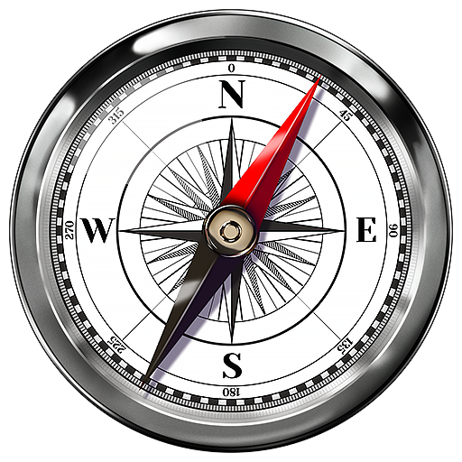 Perfekter Kompass mit Qibla