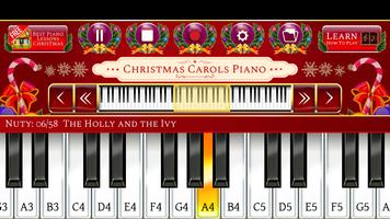 Christmas Carols Piano Affiche