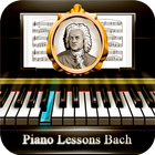 Lições de piano Bach ícone