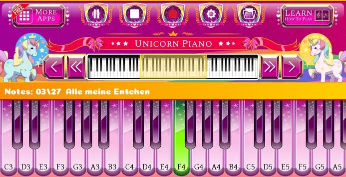 Unicorn Piano screenshot 10