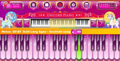 Unicorn Piano screenshot 2