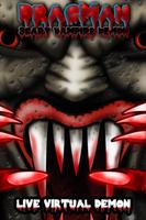 Virtual Scary Vampire Demon Plakat