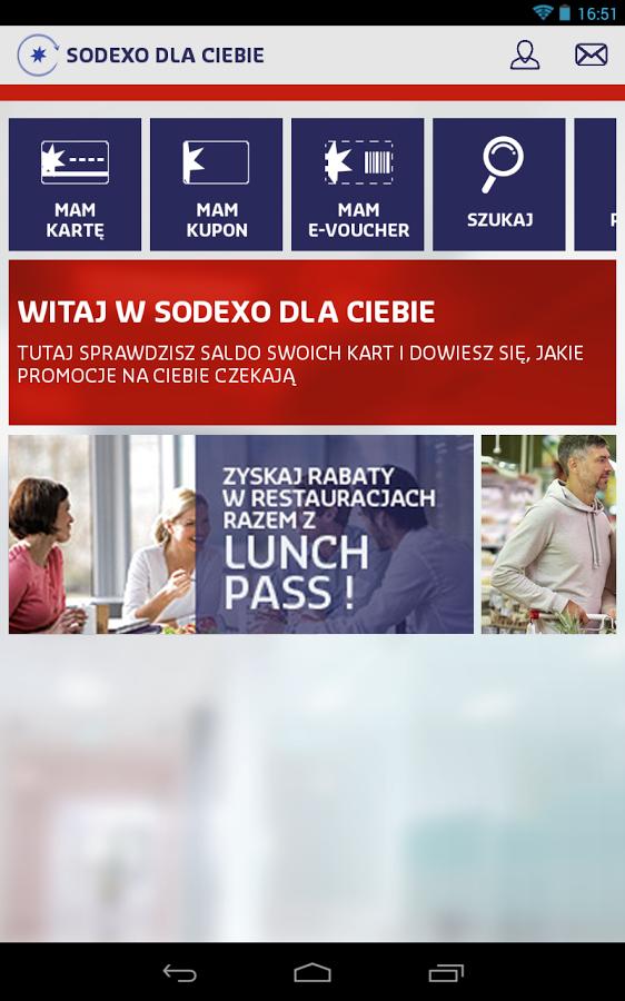 Aplikacja mobilna dla ciebie sodexo