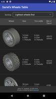 Sariel's Wheels Table スクリーンショット 1