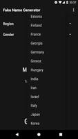 Fake Name Generator स्क्रीनशॉट 2
