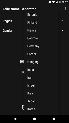 Fake Name Generator 53 Countries Male Female Apk 3 7 Download For Android Download Fake Name Generator 53 Countries Male Female Apk Latest Version Apkfab Com