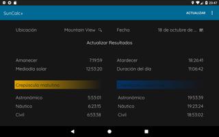 SunCalc+ captura de pantalla 3