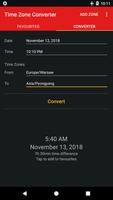 Time Zone Converter 스크린샷 2