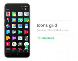 برنامه‌نما Minty Icons Pro عکس از صفحه