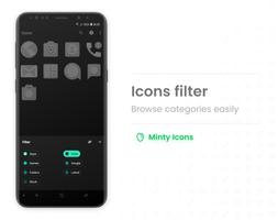 برنامه‌نما Minty Icons Pro عکس از صفحه