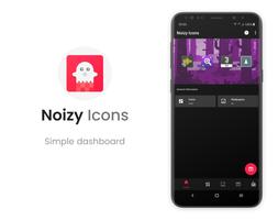 Noizy - Icon Pack capture d'écran 1