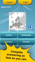 Countries Location Maps Quiz screenshot 1