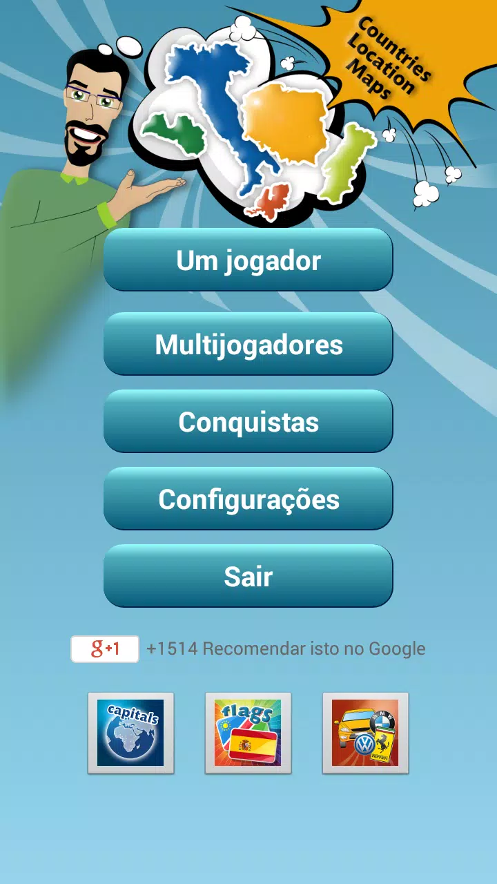 StudyGe－quiz geografia mundial – Apps para educação