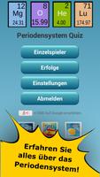 Periodensystem Quiz Plakat