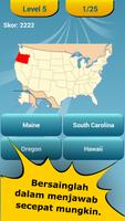 50 US States Quiz syot layar 1