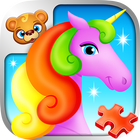 123 Kids Fun Puzzle Red أيقونة
