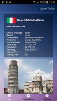 Poster Learn Italian