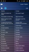 Learn Italian captura de pantalla 3