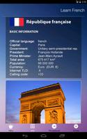 Learn & Speak FRENCH Fast&Easy โปสเตอร์