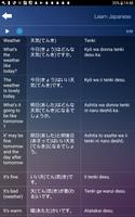 برنامه‌نما Learn & Speak Japanese Languag عکس از صفحه
