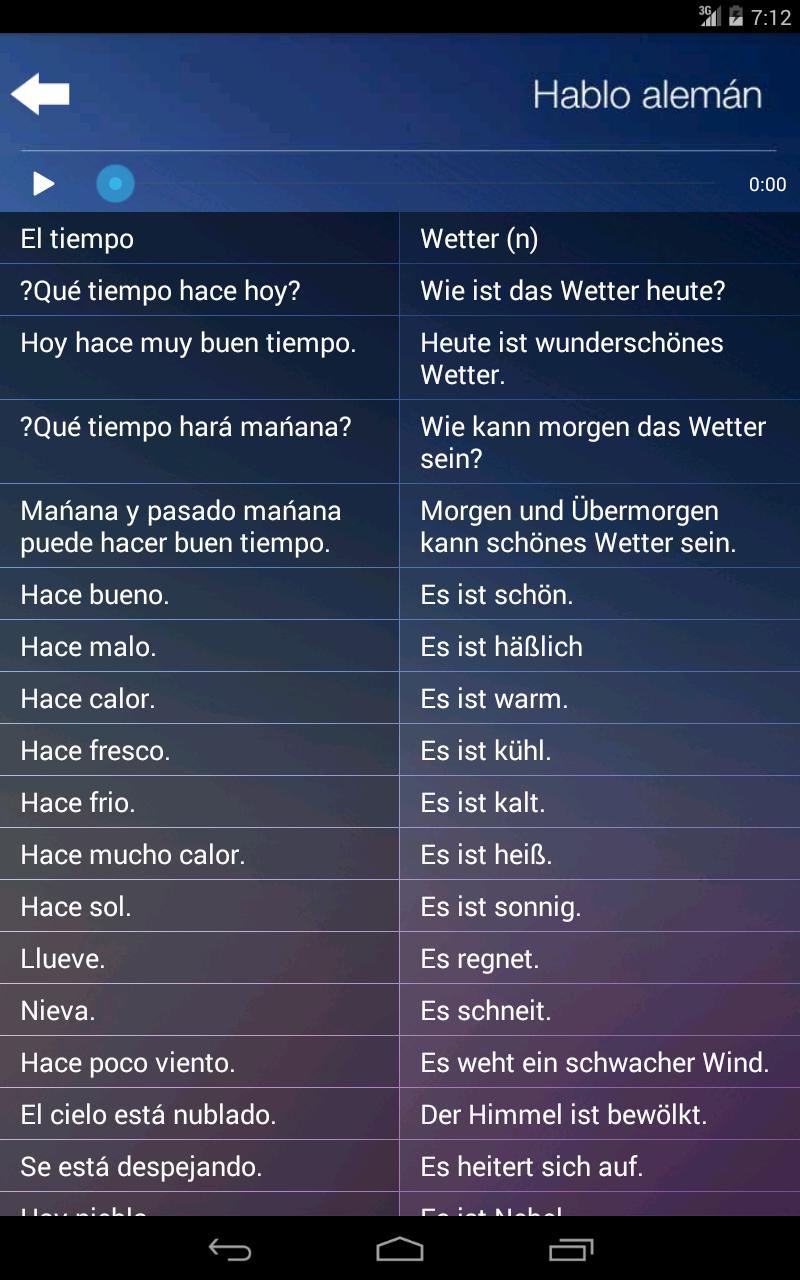 Aprender Aleman Audio Curso Y Vocabulario Gratis For Android Apk Download