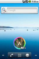 Cat Battery Widget syot layar 2