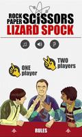 Rock Paper Sciss. Lizard Spock Affiche