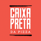 Caixa preta da pizza иконка